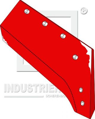 33.0084.3 Wechselspitzenschar - 14“ - rechts zum Pflugkörper 3 (Kverneland)