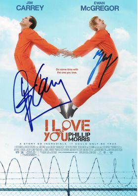 Jim Carrey und Ewan McGregor Autogram