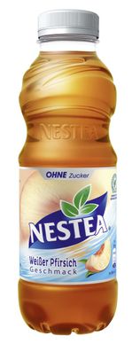 12x 0,5l Nestea - Weißer Pfirsich - ohne Zucker - 6l - inkl. 3&euro; DPG Pfand