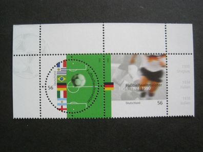 Bund MiNr. 2258-2259 Paar Eckrand postfrisch * * ( F 002)