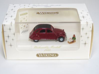 Wiking - Weihnachtsmodell 1999 - Ente - Christmas - HO - 1:87 - Originalverpackung