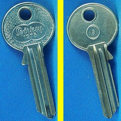 Schlüsselrohling Börkey 1275 Profil 9 für BKS Profilzylinder