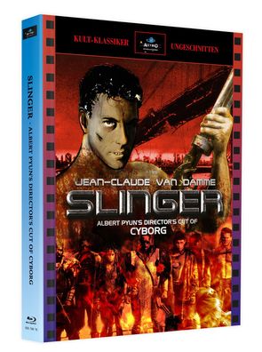 Slinger - Directors Cut of Cyborg [LE] Mediabook Cover A [Blu-Ray & DVD] Neuware