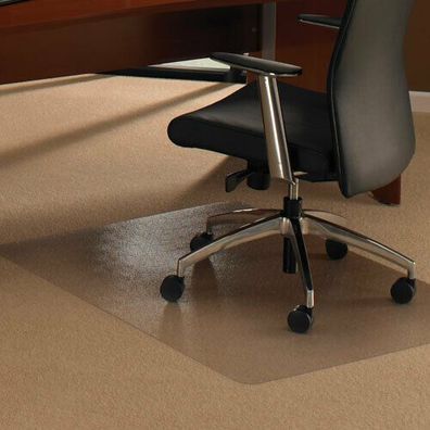Bodenschutzmatte 120x150 cm für Teppichboden Schutzmatte Bürostuhlunterlage