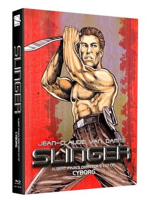 Slinger - Directors Cut of Cyborg [LE] Mediabook Cover C [Blu-Ray & DVD] Neuware