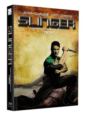 Slinger - Directors Cut of Cyborg [LE] Mediabook Cover D [Blu-Ray & DVD] Neuware