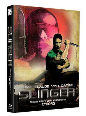 Slinger - Directors Cut of Cyborg [LE] Mediabook Cover F [Blu-Ray & DVD] Neuware