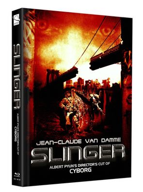 Slinger - Directors Cut of Cyborg [LE] Mediabook Cover I [Blu-Ray & DVD] Neuware