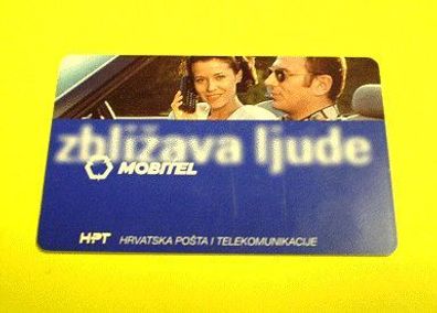 Telefonkarte Kroatien Mobitel HPT 50 Impulsa