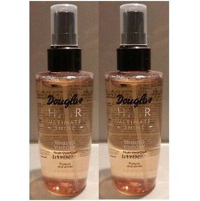 Douglas Hair Ultimate Shine Spray Rinsing Vinegar Frucht Vinger Mango für Haare