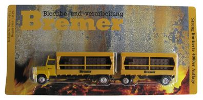 100 Jahre LKW Tradition Nr. - Blechbe- und -verarbeitung Bremer - MAN 415 L