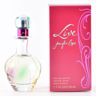 Jennifer Lopez Live 50 ml Eau de Parfum Spray for Woman