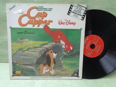 LP Disneyland Walt Disney 0056.519 Cap und Capper Tonbuch Horst Buchholz