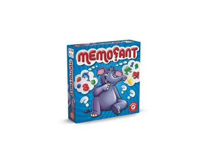 Piatnik Memofant Brettspiel Gesellschaftsspiel Game Elefant Gedächtnis Merkspiel