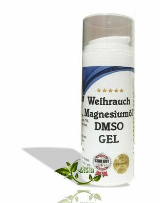 Leivys DMSO Gel Weihrauch I bequeme Anwendung Dimethylsulfoxid 99,9% (ph EUR)