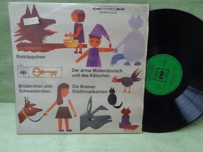 LP CBS S51079 Rotkäppchen Müllersbursch Bremer Stadtmusikanten Brüderchen