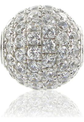 Luna-Pearls Wechselschließe 925 Silber rhod. Zirkonia 10mm - 656.0514