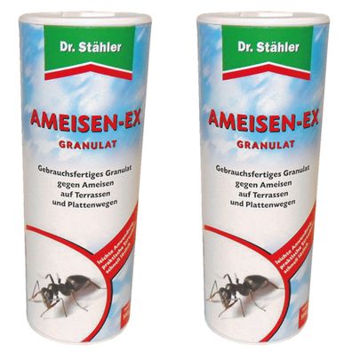 2 x DR. Stähler Ameisen-Ex Granulat, 100 g