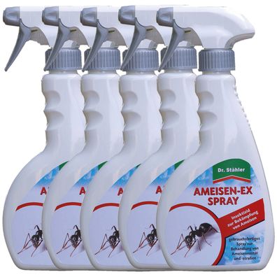 5 x DR. Stähler Ameisen-Ex Spray, 500 ml