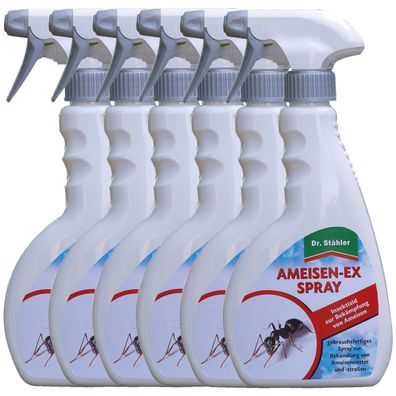 6 x DR. Stähler Ameisen-Ex Spray, 500 ml