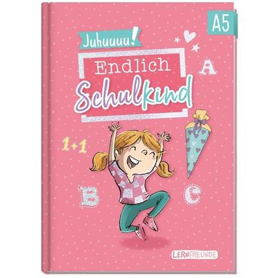 Häfft - Endlich Schulkind / A5 / Lernfreunde zur Einschulung / Rosa