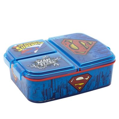 Stor 85520 DC Superman Lunch Box 3-fach Brotdose Superheld Hero