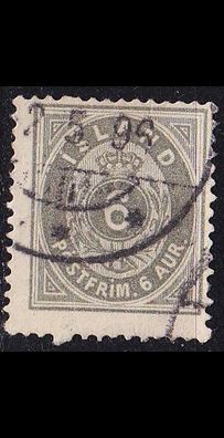 ISLAND Iceland [1876] MiNr 0007 A ( O/ used )
