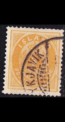ISLAND Iceland [1882] MiNr 0012 A ( O/ used )