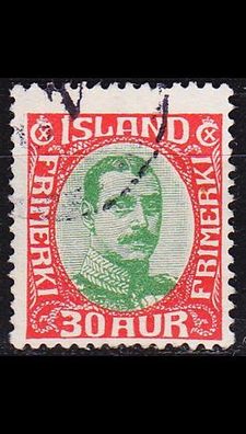 ISLAND Iceland [1920] MiNr 0093 ( O/ used )