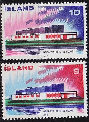 ISLAND Iceland [1973] MiNr 0478-79 ( * * / mnh ) CEPT