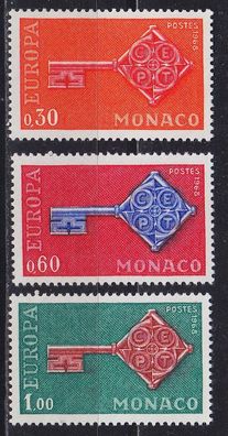 MONACO [1968] MiNr 0879-81 ( * */ mnh ) CEPT