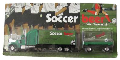 100 Jahre LKW Tradition Nr.20 - Soccer Beer - Freightliner FLD 120 - US Hängerzug