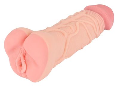 2in1 Masturbator und Sleeve 22cm Vagina - Penis Optik als Solo & Paartoy nutzbar