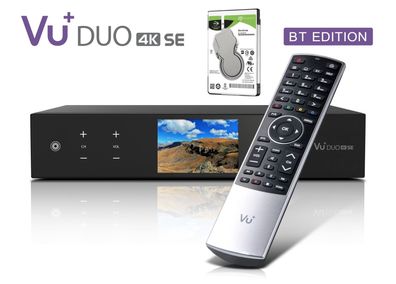 VU+ Duo 4K SE BT 1x DVB-S2X FBC Twin Tuner PVR ready Linux Receiver