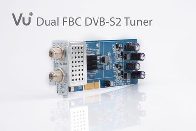 VU+ DVB-S2/ S2X FBC Twin Tuner Uno 4K / Ultimo 4K / Duo 4K