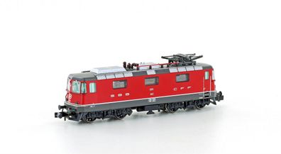 Hobbytrain N H3023 E-Lok Re 4/4 II SBB rot m. Halogenscheinwerfern Ep.V - NEU