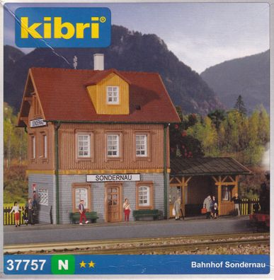 Kibri N 37757 Bausatz Bahnhof Sondernau - OVP NEU