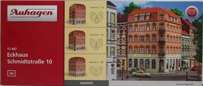 Auhagen H0 11447 Bausatz Eckhaus Schmidtstrasse 10 - OVP NEU