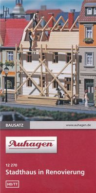 Auhagen H0 / TT 12270 Bausatz Stadthaus in Renovierung - OVP NEU