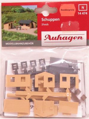 Auhagen N 14474 Bausatz Schuppen - OVP NEU