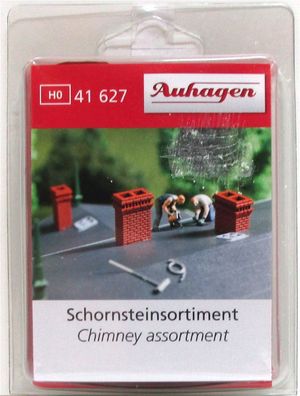 Auhagen H0 41627 Bausatz Schornsteinsortiment - OVP NEU