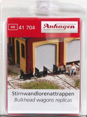 Auhagen H0 41704 Bausatz Stirnwandloren (Attrappen) - OVP NEU
