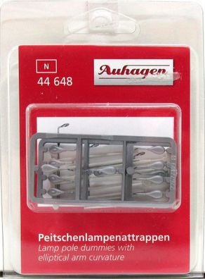 Auhagen N 44648 Bausatz Peitschenlampen (Attrappen) - OVP NEU