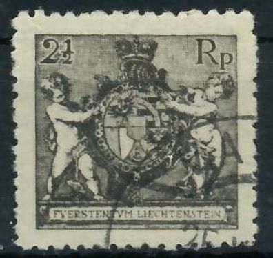 Liechtenstein 1921 Nr 48B gestempelt X28E0DE