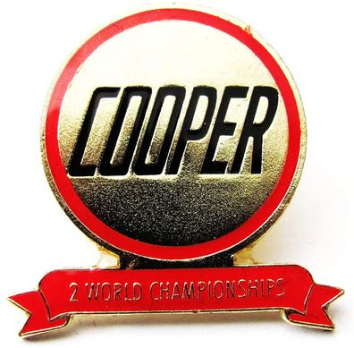 2. World Championships - Cooper - Pin 30 x 29 mm