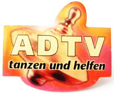 ADTV - tanzen und helfen - Pin