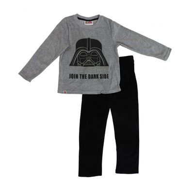 lang 2-tlg,Print schwarz/grau Sanetta Jungen Schlafanzug Set 104-140 Kinder 