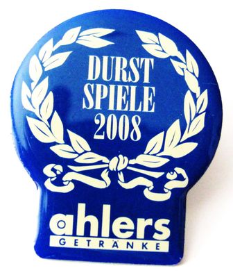 Ahlers Getränke - Durst Spiele 2008 - Pin 32 x 27 mm