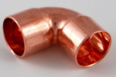 10x Kupferfitting Winkel 22 mm 90 Grad 5090 i/ i Lötfitting copper fitting CU