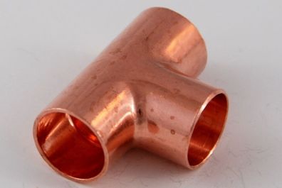 10x Kupferfitting T-Stück 15 mm 5130 Lötfitting copper fitting CU